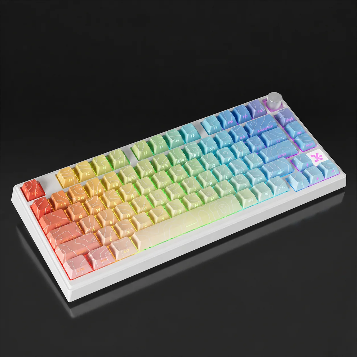 GK75HE rainbow magnetic keyboard