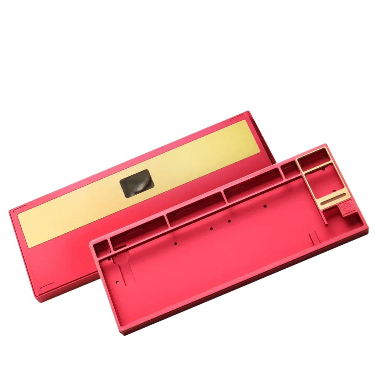 80-layout red aluminum keyboard case