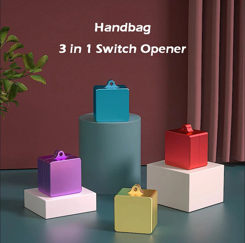 Handbag-shaped aluminum switch openers