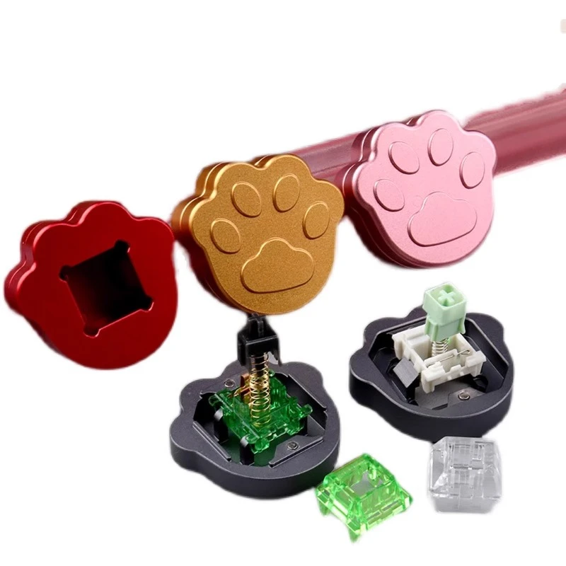 Paw-shaped aluminum switch openers